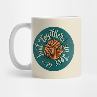 Knit together in Love - Colossians 2:2 Mug